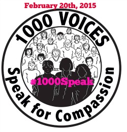 Please join us 2/20/15 for a day of compassion